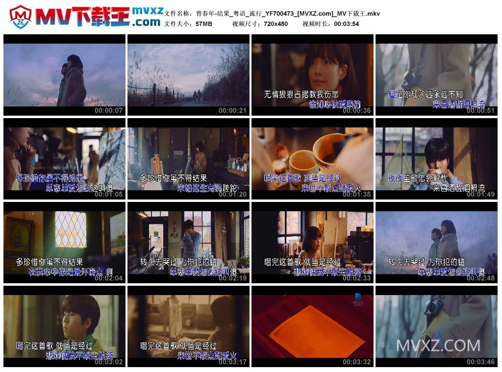 曾春年-结果_粤语_流行_YF700473